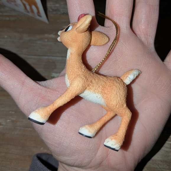 90s Rudolph Vintage CVS Enesco Exclusive Clarice Ornament - Picture 8 of 10